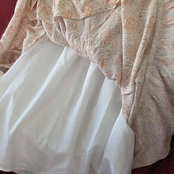 Doe & Rae Strapless Geometric Print Dress - Picture 5 of 6